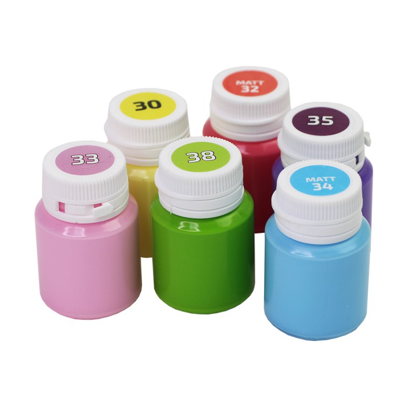 Paints gloss 9x20ml ROSA START