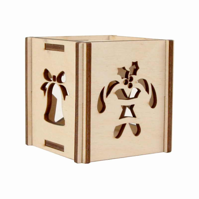 Preparation "Shishka" of plywood 6.7х8.0 cm 4 pcs. ROSA TALENT