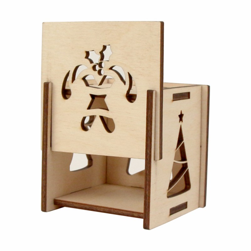 Preparation "Shishka" of plywood 6.7х8.0 cm 4 pcs. ROSA TALENT