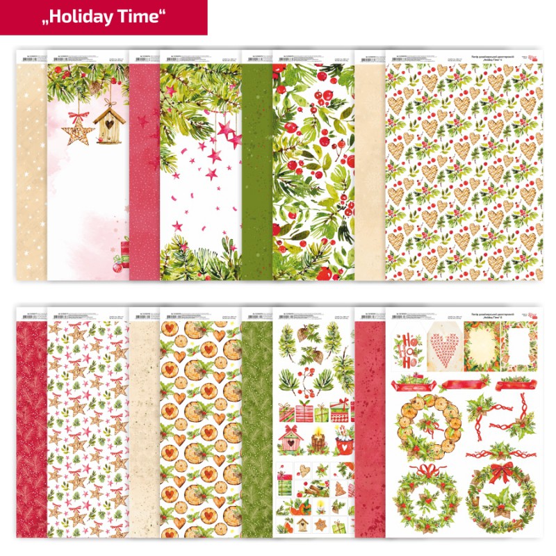 Matt paper double-sided „Love“ 21х29,7cm 200g/m2 ROSA TALENT