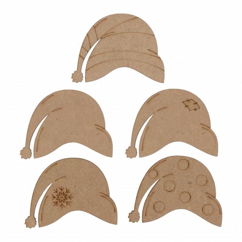 Preparation "Shishka" of plywood 6.7х8.0 cm 4 pcs. ROSA TALENT