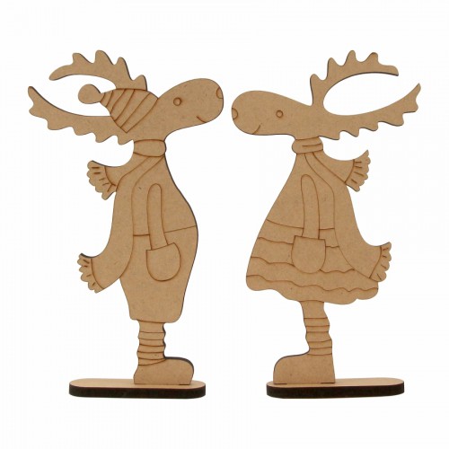 Preparation "Shishka" of plywood 6.7х8.0 cm 4 pcs. ROSA TALENT