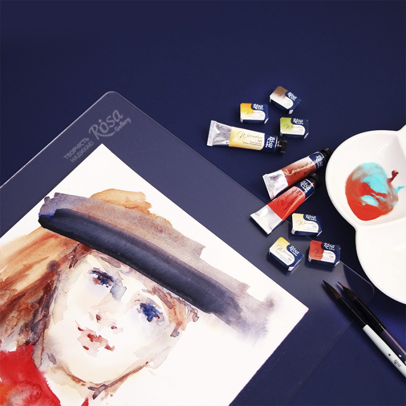 Folders for watercolor 20ark Fine grain 200g / m2 A3 / A4 ROSA Studio