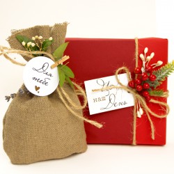 Paper glossy one-sided  „Words. Phrases. Greetings“ Ukrainian language 250g/m2 ROSA TALENT