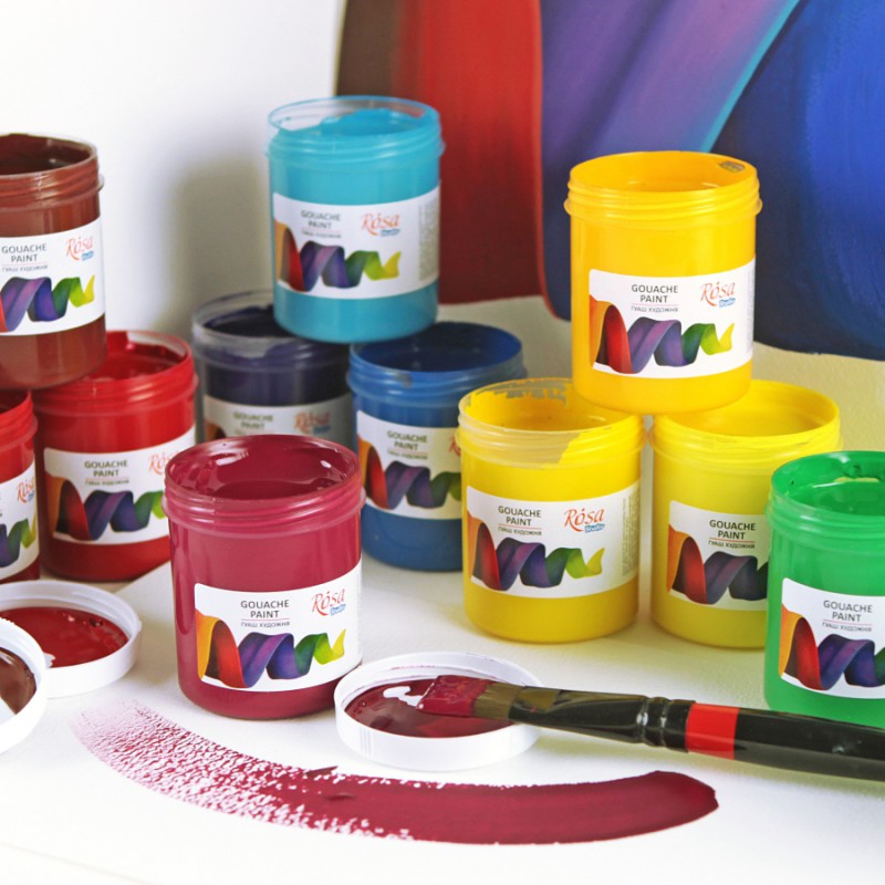 Gouache paint 100ml ROSA Studio