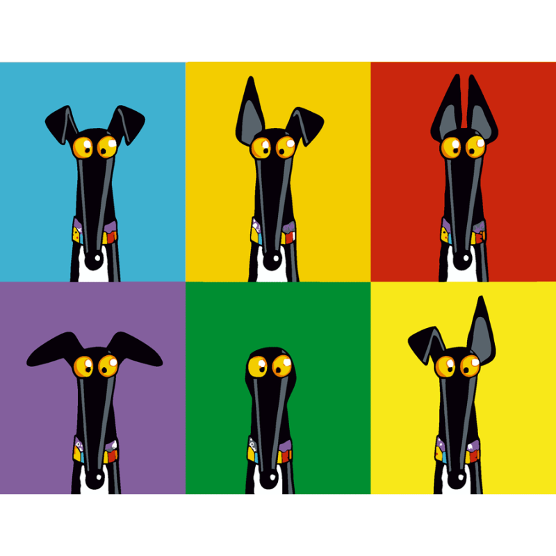„Funny Dog“, набір, картина за номерами, 35х45см, ROSA START