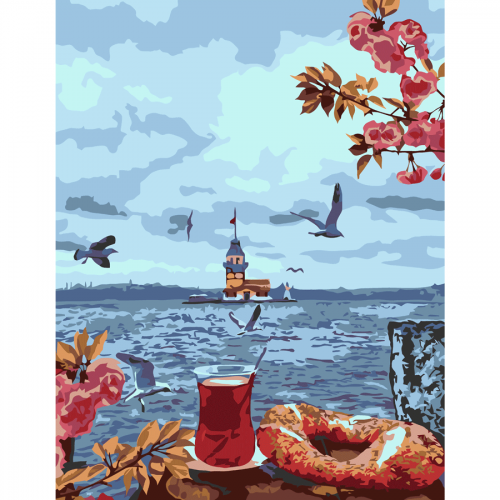 „Wonderful Morning“, kit, painting by numbers, 35х45cm, ROSA START