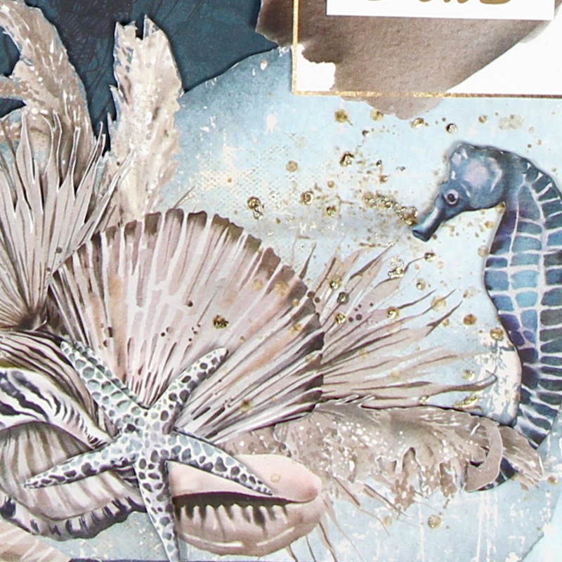 Matt paper double-sided „Ocean Dreams“ 200g/m2 ROSA TALENT