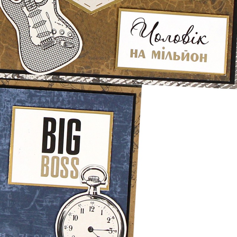 Paper for the card double-sided „Be in color“ Matt 21х29,7cm 200g/m2 ROSA TALENT