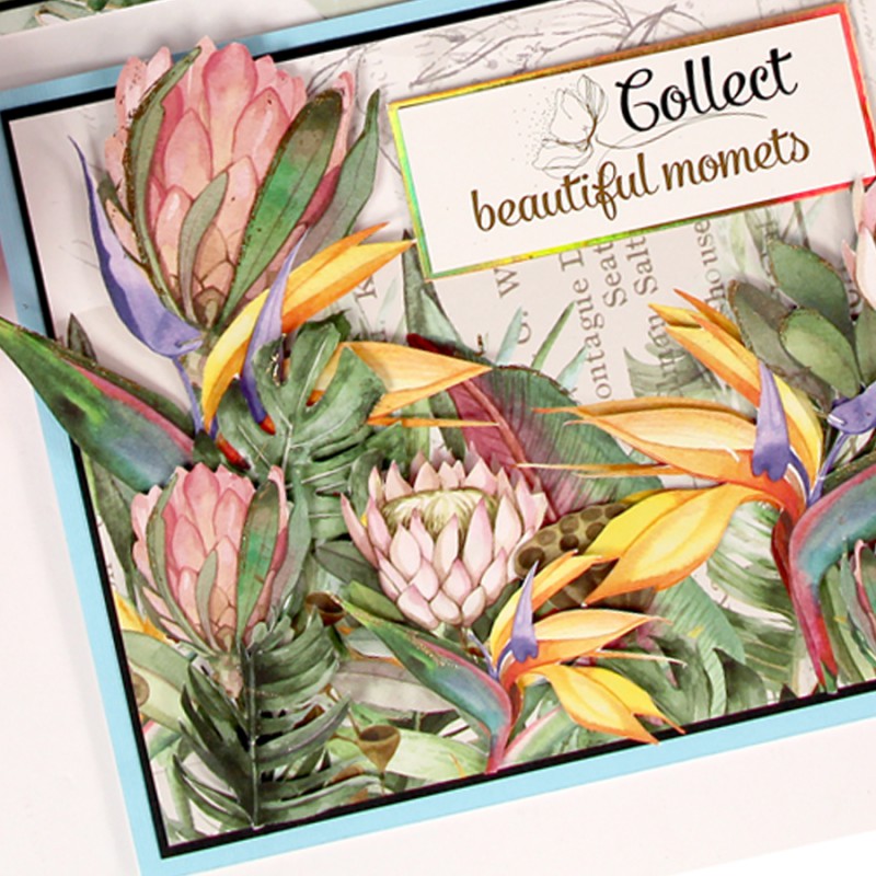 Paper for the card double-sided „Be in color“ Matt 21х29,7cm 200g/m2 ROSA TALENT