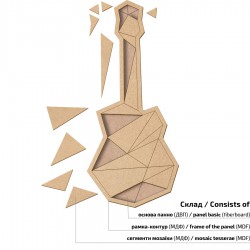 Preparation of "Easter Rabbit" on the stand of MDF ROSA TALENT