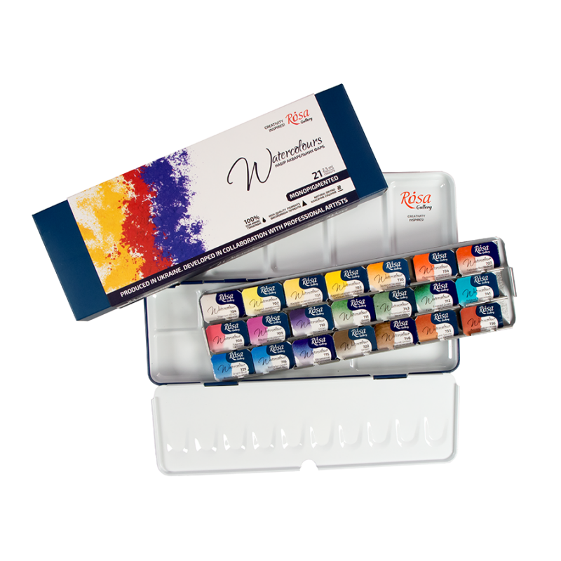 Watercolours sets MONOPIGMENTED  ROSA Gallery
