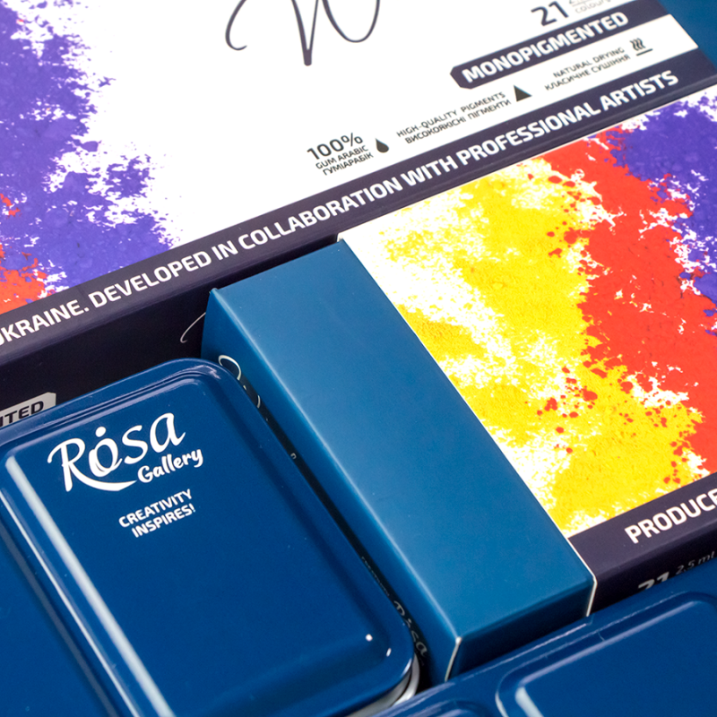Watercolours sets MONOPIGMENTED  ROSA Gallery