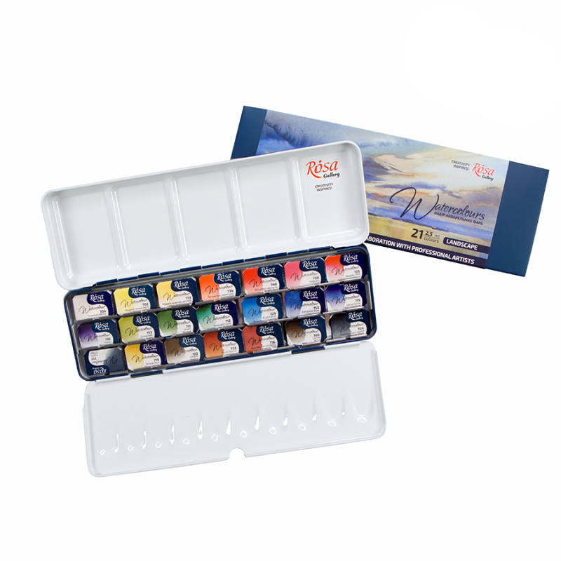 Watercolours sets LANDSCAPE  ROSA Gallery