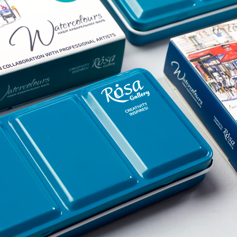 Watercolours sets URBAN SKETCHING  ROSA Gallery