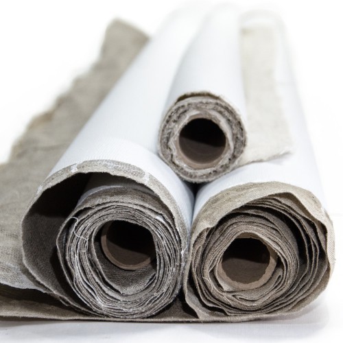 Hand Primed Linen Canvas Rolls ROSA