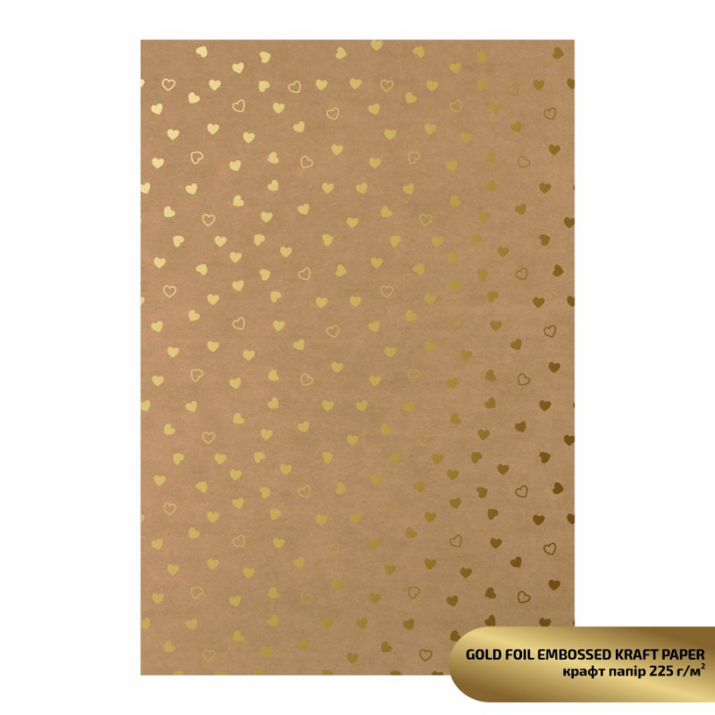 Matt paper double-sided „Valentine's Mood“ 21х29,7cm 200g/m2 ROSA TALENT