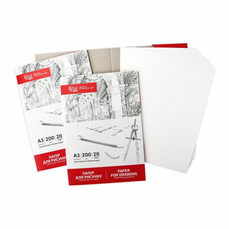 Folder for drawing A4 20 l ROSA Studio