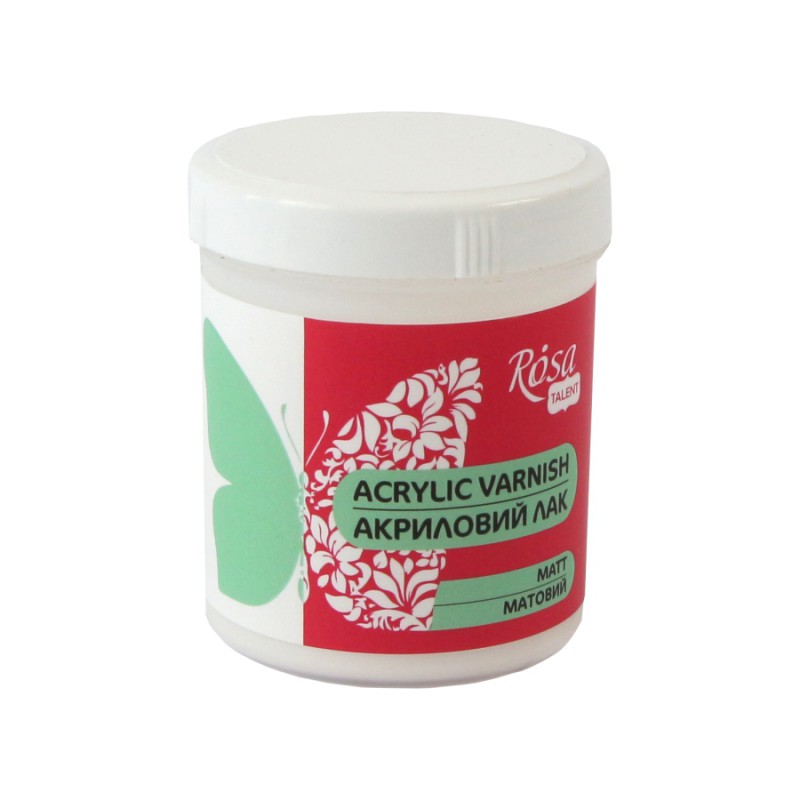 Acrylic varnish for decoration  ROSA TALENT, matt, 20ml