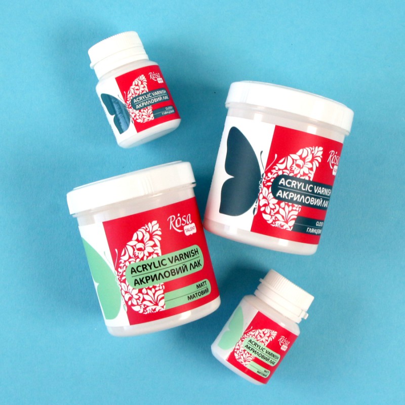 Acrylic varnish for decoration  ROSA TALENT, gloss 20ml
