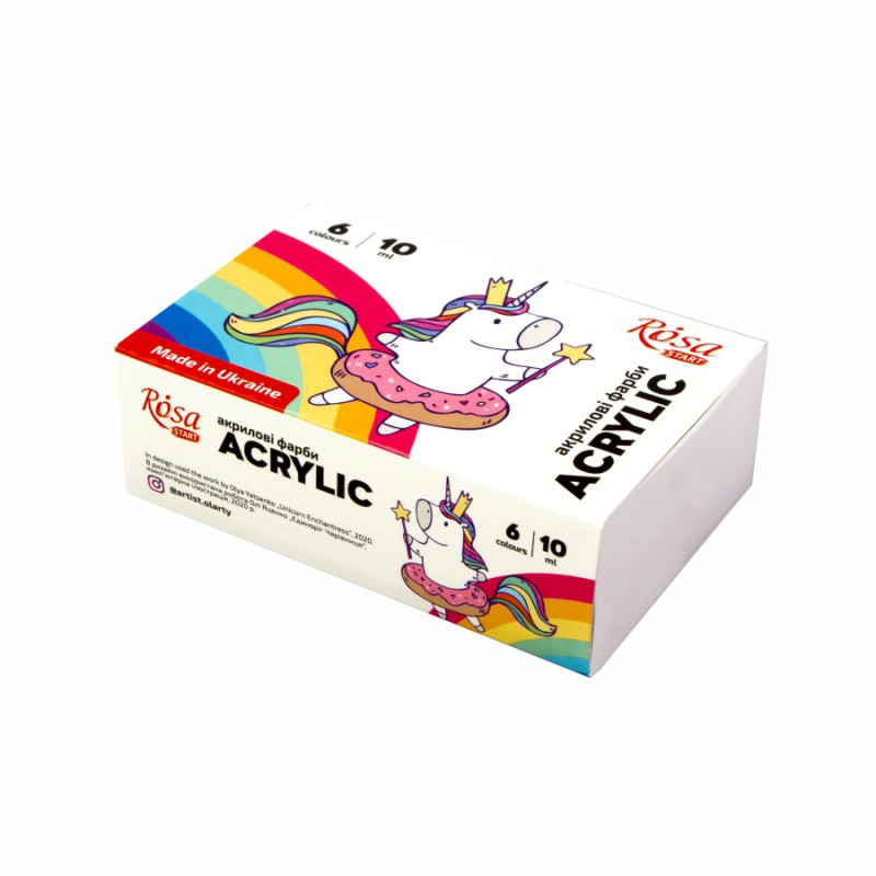 Acrylic paint sets COLOR  ROSA START