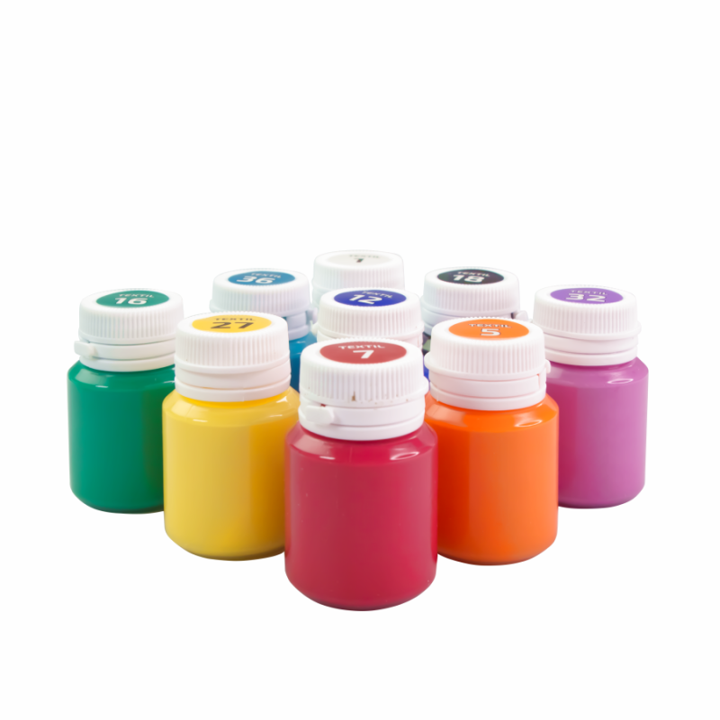 Sets of acrylic paints for textile STYLE 20ml ROSA TALENT