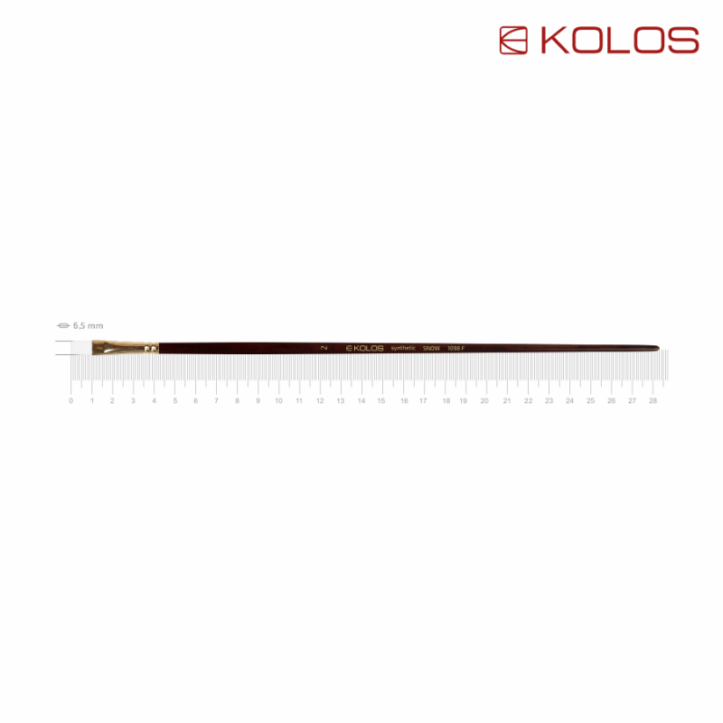 Синтетика плоска, Snow 1098F, д.р. пензель KOLOS