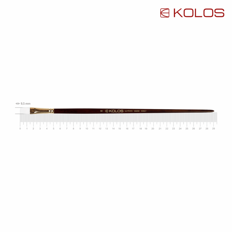 Синтетика плоска, Snow 1098F, д.р. пензель KOLOS