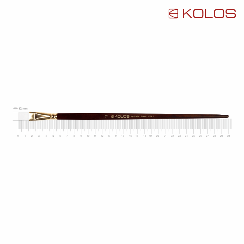 Синтетика плоска, Snow 1098F, д.р. пензель KOLOS