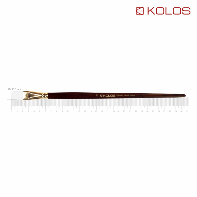 Синтетика плоска, Snow 1098F, д.р. пензель KOLOS