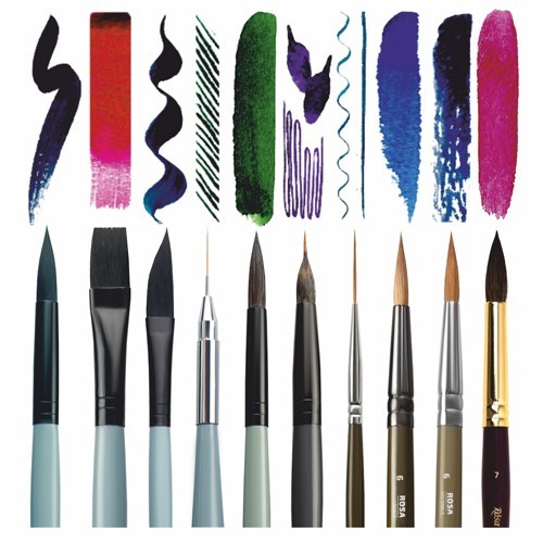 BRUSHES & PALETTE KNIVES 