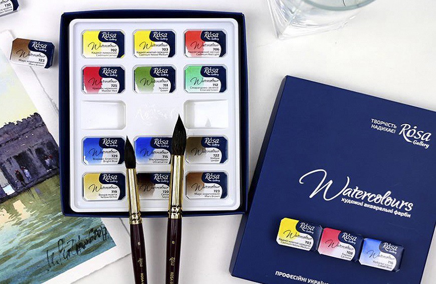 NEW:ROSA Gallery Fine Art Watercolour Paints