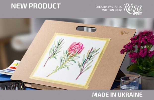 A great addition to the range of ROSA Studio tabletop easels!