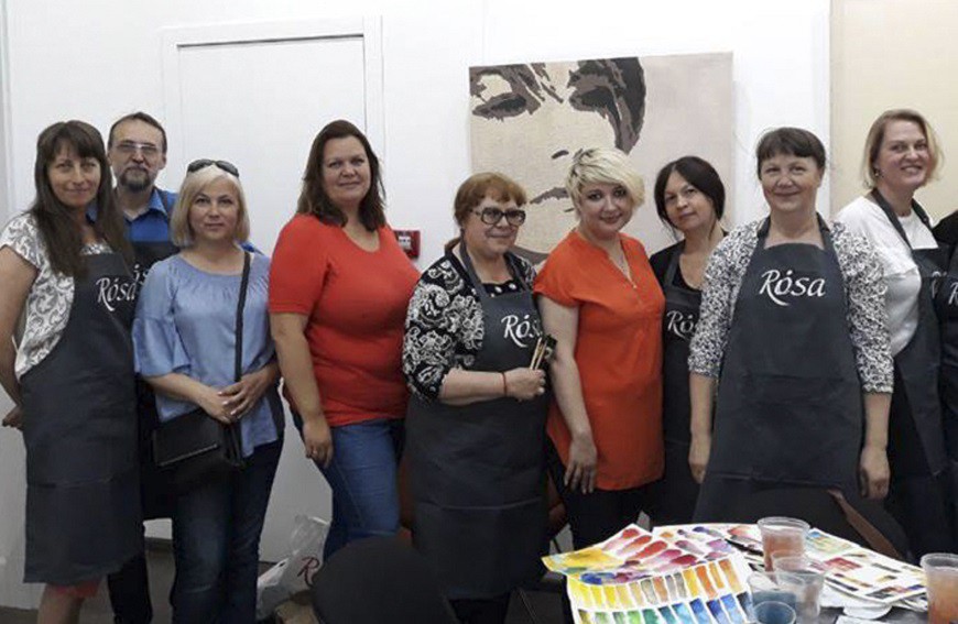 Testing of paints in Odessa