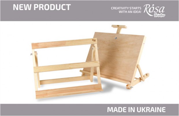 New ROSA Studio Easels! Tabletop Easels for small-scale artworks!