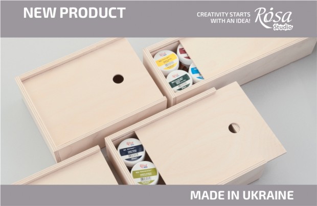 Updating wooden gouache pencil cases