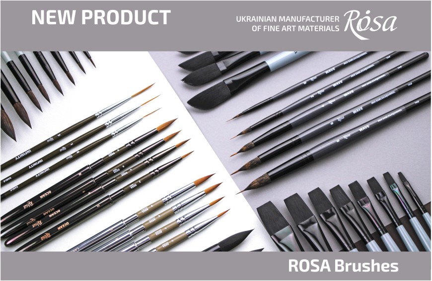 New: Great news for watercolour artists from ROSA company!